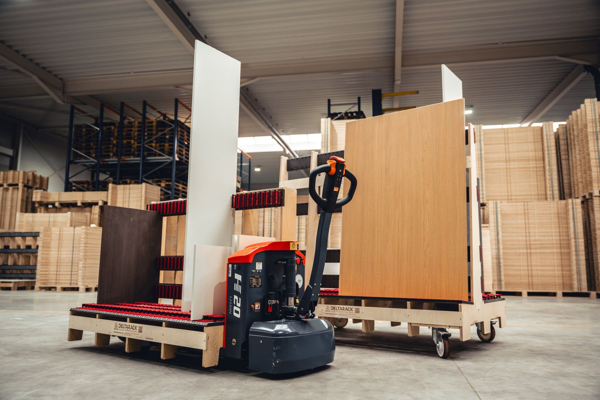 Deltarack brush-protected transport rack Mobility