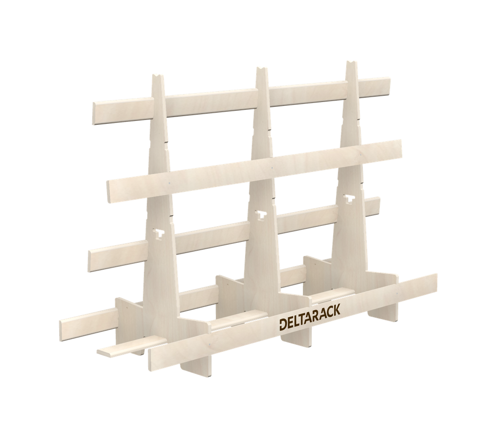 Transport Rack - SG60.180 (Extensive Use, 3 Uprights, 101 cm (SG))