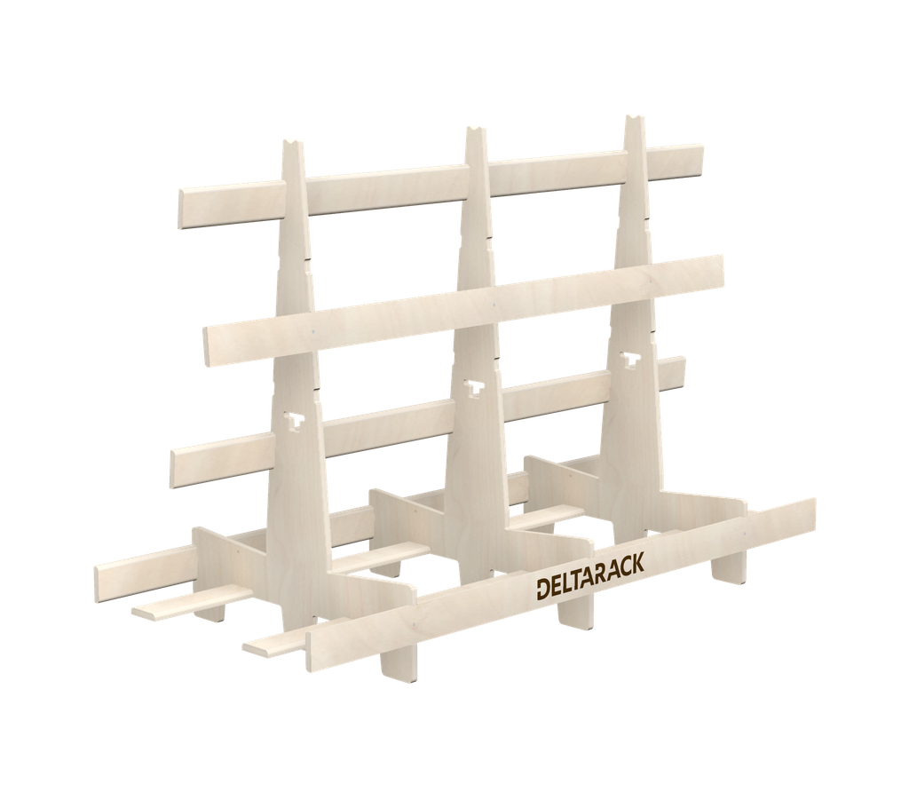 Transport Rack - SG80.180 (Extensive Use, 3 Uprights, 101 cm (SG))