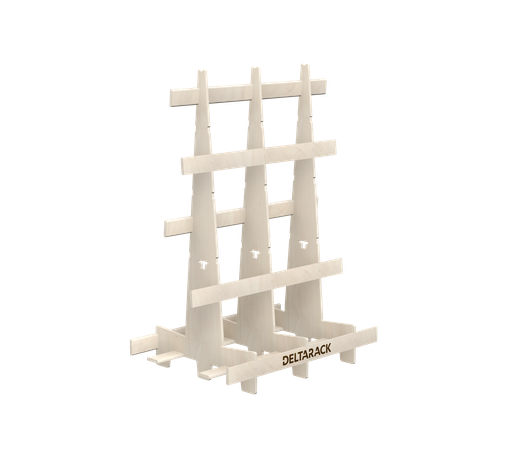 [SR80.8.120/3] Glas Transport Rack - SR80.120 (Extensive Use, 3 Uprights, 149 cm (SR))