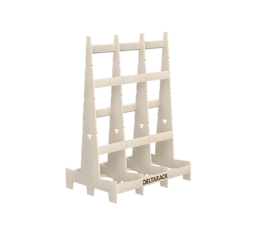 [SR80.8.120/4] Caballete para vidrio - SR80.120 (Uso extensivo, 4 Montantes, 149 cm (SR))