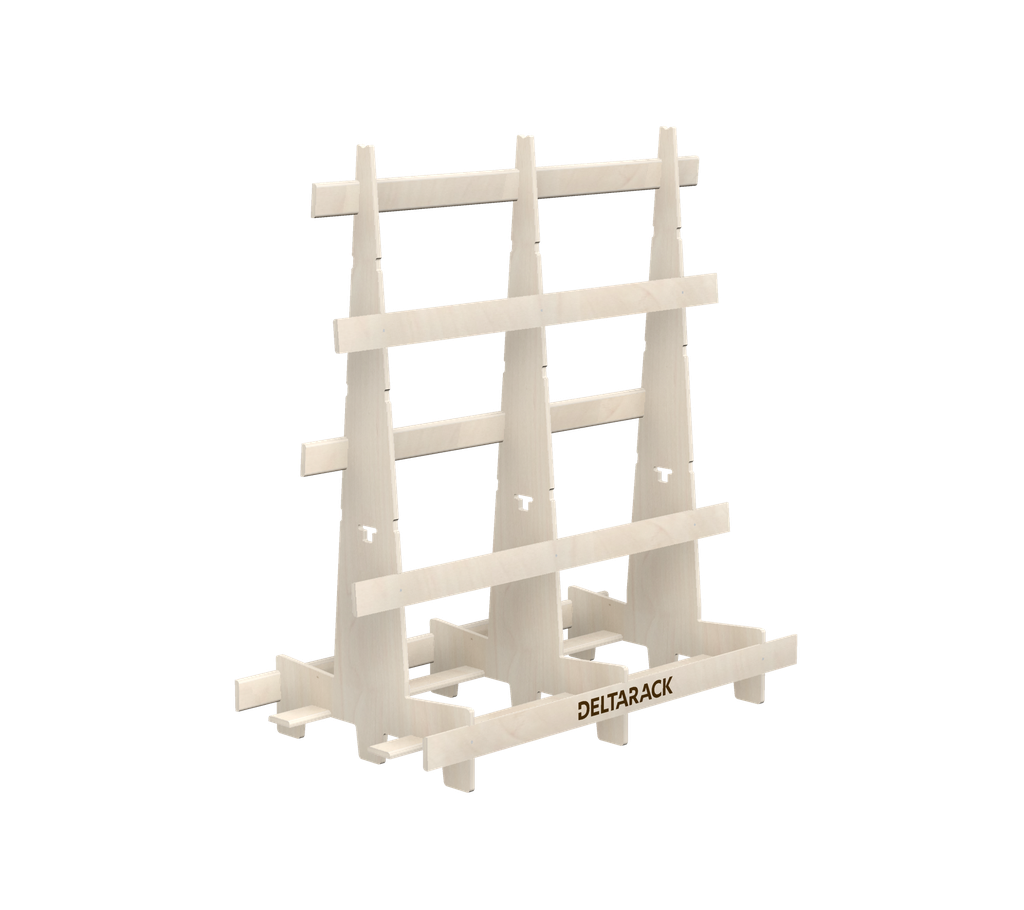 Glas Transport Rack - SR80.152 (Extensive Use, 3 Uprights, 149 cm (SR))