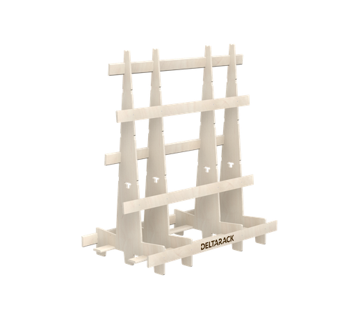 [SR80.8.152/4] Glas Transport Rack - SR80.152 (Extensive Use, 4 Uprights, 149 cm (SR))