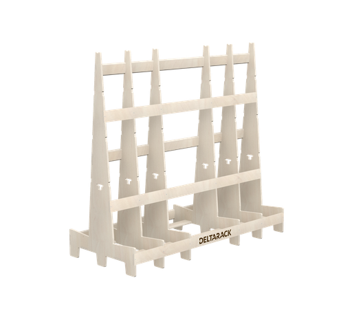 [SR80.8.180/6] Glas Transport Rack - SR80.180 (Extensive Use, 6 Uprights, 149 cm (SR))