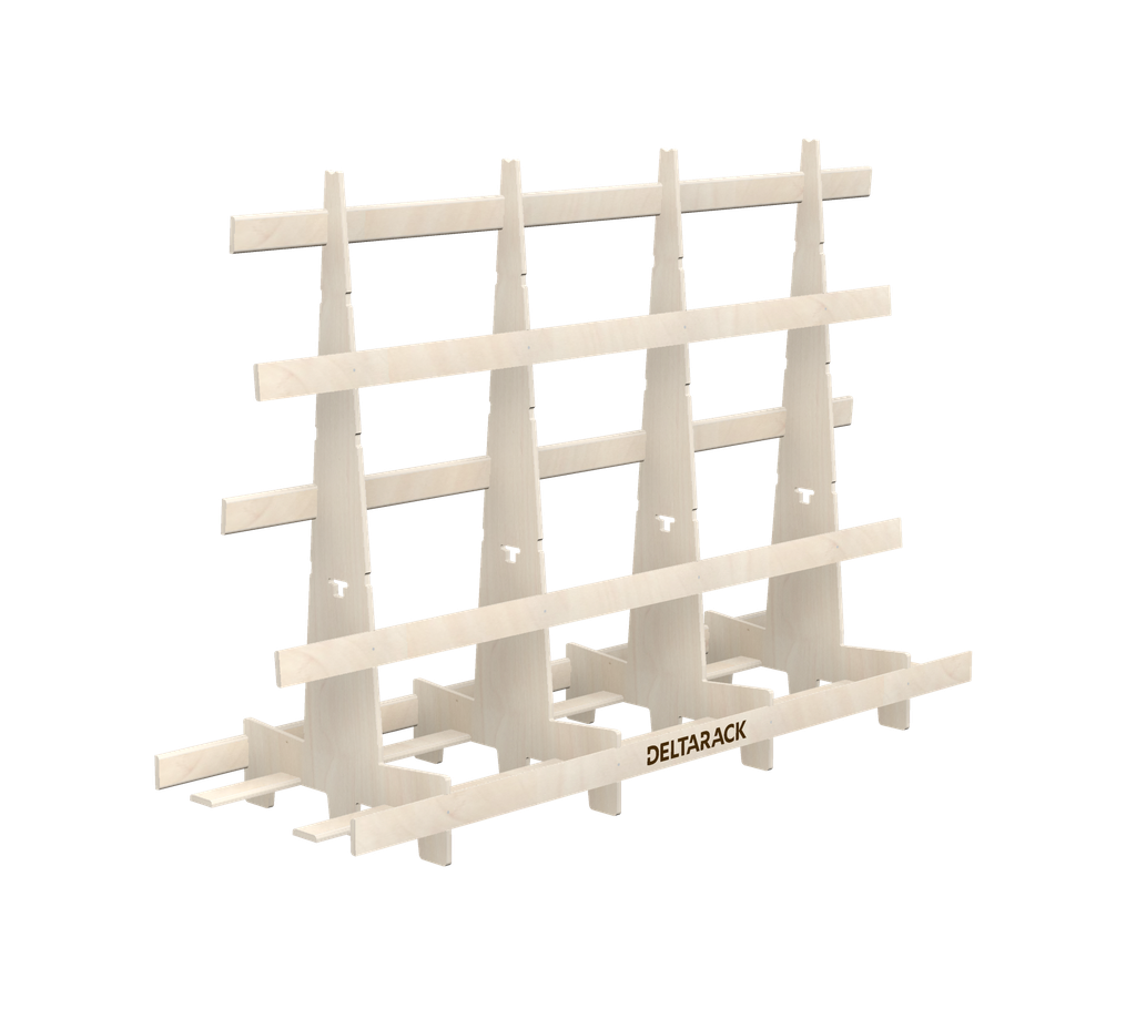 Glass Transport Rack - SR80.240 (Extensive Use, 4 Uprights, 149 cm (SR))