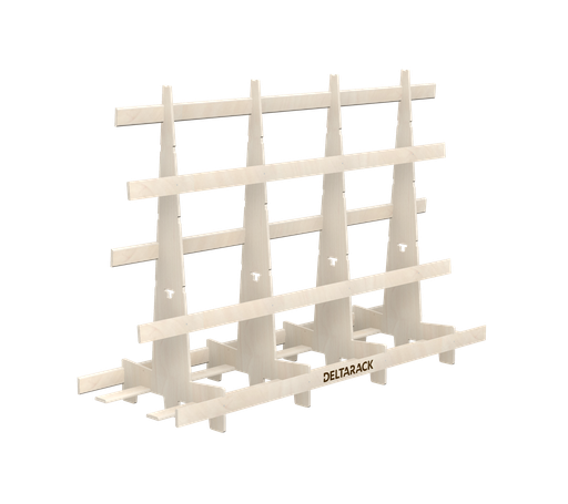[SR80.8.240/4] Glasböcke - SR80.240 (Umfangreiche Nutzung, 4 Ständer, 149 cm (SR))