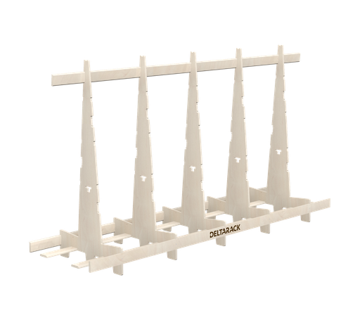 [SR80.5.300/5] Glass Transport Rack - SR80.300 (Limited Use, 5 Uprights, 149 cm (SR))