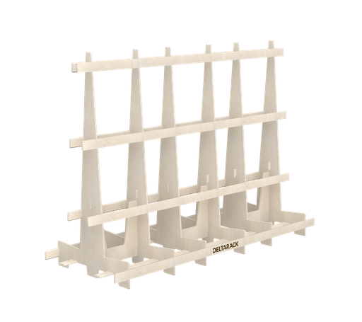 [WA110.10.300/6] Houten Transportbok - WA110.300 (Extensive Use, 6 Staanders, 199 cm (WA))