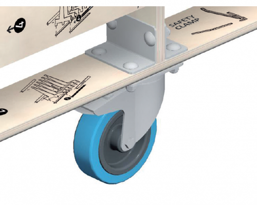 Wheel set with MUF Fasteners