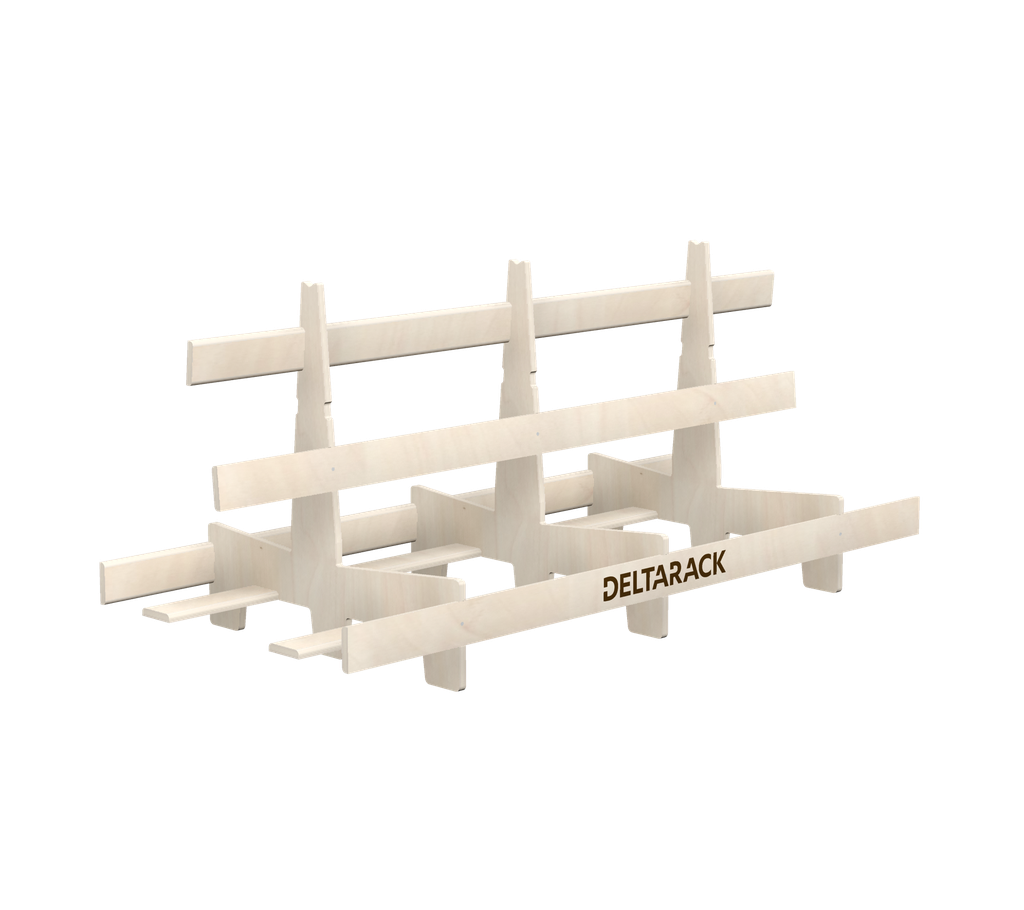 Transport Rack - SB80.180 (Extensive Use, 3 Uprights, 58 cm (SB))