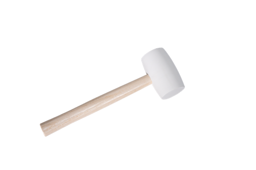 [RM.750/White] Rubber Mallet