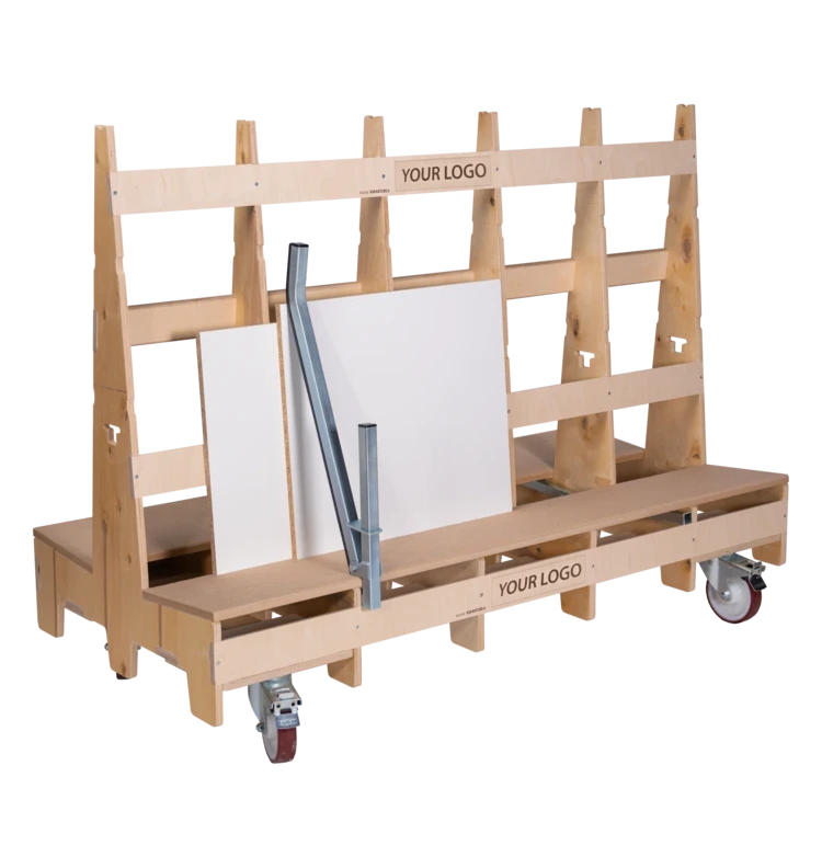 Deltarack A-Frame Cart for Wood Deltarack A-Frame Cart for Wood
